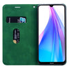 For Xiaomi Poco M3 Frosted Business Magnetic Horizontal Flip PU Leather Case with Holder & Card Slot & Lanyard(Green)