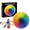 Round Puzzle Cartoon Plane Puzzle Jigsaw Toy 1000 PCS(Rainbow)