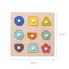 2 PCS Wooden Number Shape Matching Board(Digital Cognition)
