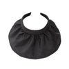 Black Gelatin Shell Shape Cap Dual-Use Headband Sunshade Hat Sunscreen Outdoor Sun Visor Hat, Size: M (56-58cm)(Black)