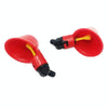 10x Touch Activated Poultry Drinkers - Automatic Chicken Waterer Bowls