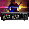 LINEPAUDIO A961 2-Channel Microphone Amplifier Electric Guitar Electric Bass Amplifier(Black)