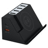 PD 20W +QC 3.0 Wireless Charging+6 Ports Multi-function Charger(US Plug)