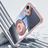 For Samsung Galaxy A06 4G 360 Holder MagSafe Acrylic Hybrid TPU Phone Case(Pink)