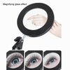 8X Magnifying Glass Lamp Beauty Nail Tattoo Repair Office Reading Lamp, Colour: Without Magnifying Glass (Black)