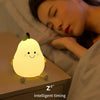 L40 Home Pear Night Light Love Silicone Sleeping Lamp
