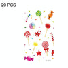 20 PCS Waterproof Sweatproof Cartoon Child Tattoo Stickers(EC-025)