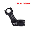 FMFXTR Mountain Bike Adjustable Angle Handlebar Riser, Specification: 25.4x110mm