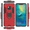 PC + TPU Shockproof Protective Case for Huawei Mate 20 Pro, with Magnetic Ring Holder (Red)