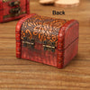 3 PCS Retro Wooden Jewellery Dustproof Storage Box Indoor Shooting Props(6036A)