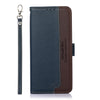 For Alcatel 1B 2022 KHAZNEH Litchi Texture Leather RFID Phone Case(Blue)