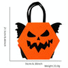 Halloween Felt Candy Bag Party Costume Three-Dimensional Handbag, Color: Devil Wings