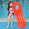 Children Water Inflatable Floating Row Surfboard, Size: 114 x 60cm(Red Flower)