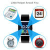 U80 Bluetooth Health Smart Watch 1.5 inch LCD Screen for Android Mobile Phone, Support Phone Call / Music / Pedometer / Sleep Monitor / Anti-lost(Black)
