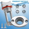 Stainless Steel Water Plug For Kayak Stern Drain, Set: 1pc