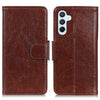 For Samsung Galaxy A56 5G Nappa Texture Horizontal Flip Leather Phone Case(Brown)