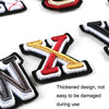 English Letter Three-dimensional Embroidered Cap Badge Cloth Sticker