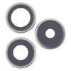 iPhone 16 Pro Camera Lens Cover (Silver, 3 Pack)