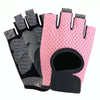Outdoor Half-finger Cycling Fitness Non-slip Breathable Thin Sports Gloves, Size:S(Pink)