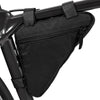 Large Capacity Bicycle Saddle Bag Outdoor Riding Triangle Toolkit(All Black)