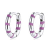 S925 Sterling Silver Mini Ribbon Ear Buckle Women Earrings