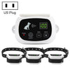 Wireless Dog Fence 500m, Electric Shock Collar - 3 Dogs (US Plug)