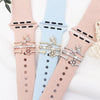 3pcs/Set Smart Watch Silicone Watch Band Decoration Ring(2)