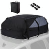 600D Oxford Cloth Car Luggage Bag Outdoor SUV Foldable Roof Bag, Size: S: 105  90  45cm(Black+Gray)