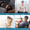 Sleep Bluetooth Bandana Headband Wireless Music Sport Headband Built-in Sleep Music Eye Mask(Sisal Gray)