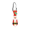 Christmas Children Cartoon Ties Holiday Party Performance Costume Props, Color: Santa Berry
