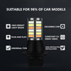 1156/BA15S DC12V 3.7W 81 SMD-3030-LEDs Three Color Car DRL&Turn Light, Length: 2m