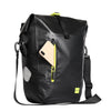 Rhinowalk Bicycle Backpack Full Waterproof Shelf Bag 25L Unilateral Frame Bag Long-distance Travel Bicycle Bag(Black Green)