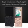 T68 Card Lossless Sound Quality Ultra-thin HD Video MP4 Player(Black)