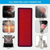 360 LED Beads Red Light Physical Therapy Waist Pad Infrared Fitness Light Therapy Pad EU Plug