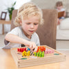 Children Wooden Multifunctional Parent-Child Interactive Puzzle Board Toy, Set Specification: 8 In 1 Chess