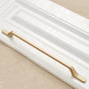 9008-224 Modern Simple Cabinet Door Handle Drawer Wardrobe Zinc Alloy Handle(Gold)