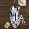Sexy Three-piece Split Bikini Women Swimsuit, Size:L(As Show)