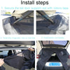 L 162 x 150cm Car Tailgate Anti-Mosquito And Insect Screens Trunk Magnetic Sunscreen Mosquito Net