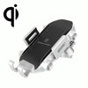 X343 15W Car Wireless Charger Smart Induction Suction Cup Phone Holder(White)