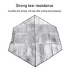 Outdoor Large Hexagonal Double Sided Aluminum Film Moisture Pad Waterproof Heat Insulation Camping Equipment Tent Picnic Pad(Silver)