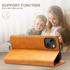 For Samsung Galaxy S25 Ultra 5G Suteni Calf Texture Horizontal Flip Leather Phone Case(Khaki)