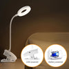 Touch LED Table Light Smart Read Night Light Desk Folding USB Eye Protection Light(Annular)