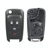 Opel Key Case 3 Button Foldable Blade Replacement Shell