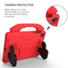 For Huawei MatePad 10.4 EVA Material Children Flat Anti Falling Cover Protective Shell with Thumb Bracket(Red)