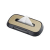 Car Sun Visor Hanging Sunroof Seat Back Tissue Box, Color: Leather Beige