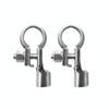 1 Pair T007 Brass Plating Tin Car Battery Pile Head Battery Terminal Connector Cable Junction Head