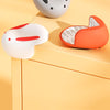 2pcs /Set Rabbit Children Anti-Bump Silicone Corner Guard Table Corner Protective Cover(Red)
