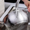 Si Gang 24CM Stainless Steel Drum-shaped Large-capacity Extra Thick Soup Pot, Size:24 CM
