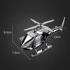 In-Car Odor-Removing Decorations Car-Mounted Helicopter-Shaped Aromatherapy Decoration Products Specification Silver/10 Aromatherapy Core