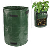 10 Gallons Potato Planting PE Bags Vegetable Planting Grow Bags Farm Garden Supplies, Size: 35cm x 50cm(Green)